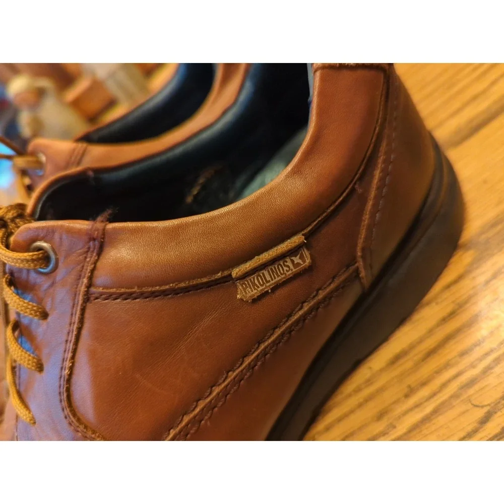 Pikolinos Comfort Casual‎ Lace-Up Shoes, Brown Leather, Men's 43 EU (US 9.5-10)